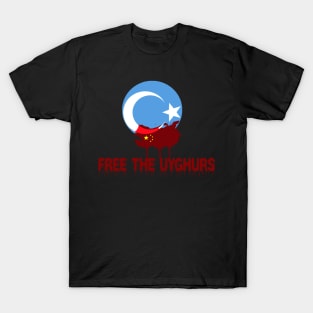 FREE THE UYGHURS SHIRT. T-Shirt